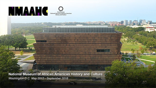 thumbnail image of time-lapse movie for NMAAHC