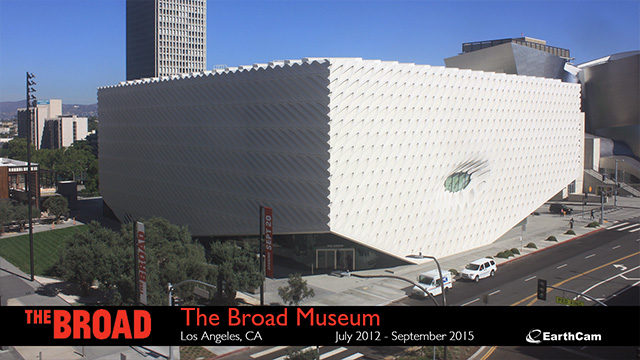 thumbnail image of time-lapse movie for Broad Museum